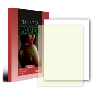 Papel Tatuaje Luminoso Glow Imprimible