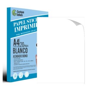 Papel Adhesivo Acabado Bond